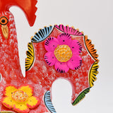 Coq de Barcelos rouge 25cm | Prazeres Côta Portugal Coq de Barcelos 25cm rouge - Prazeres Côta