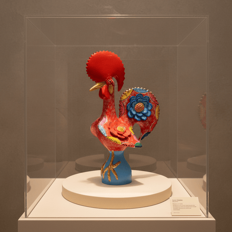 Coq de Barcelos rouge 40 cm | Prazeres Côta Portugal Coq de Barcelos 40cm rouge - Prazeres Côta