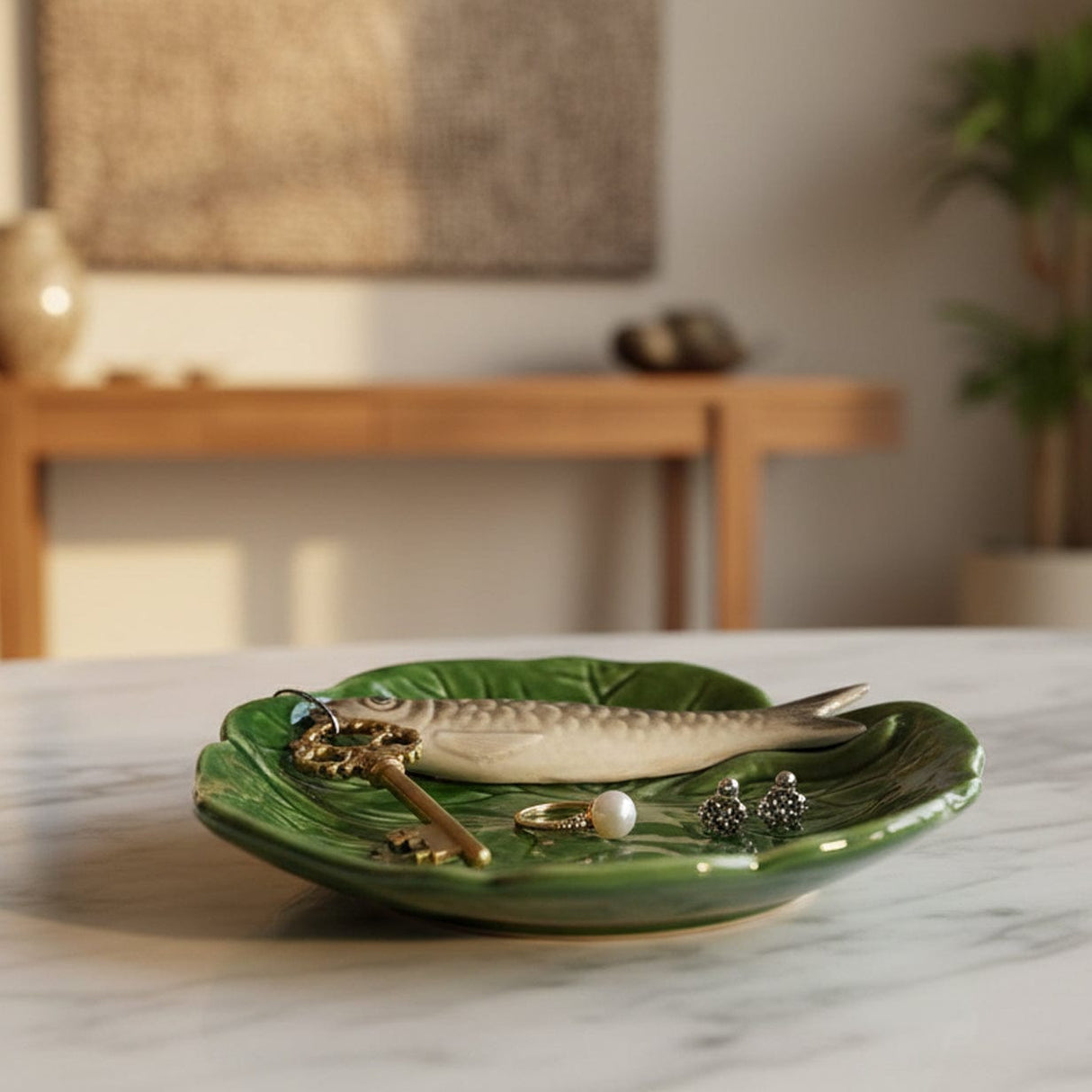 Coupe à apéritif avec sardine I Vaisselle portugaise Petite assiette en céramique "Sardinha"