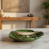 Coupe à apéritif avec sardine I Vaisselle portugaise Petite assiette en céramique "Sardinha"
