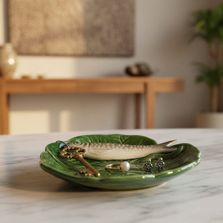 Coupe à apéritif avec sardine I Vaisselle portugaise Petite assiette en céramique "Sardinha"