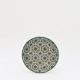 Coupe en céramique aux motifs azulejos verts et blancs Coupe en céramique "Padrão" 13cm - Vert