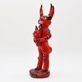 Diable à 3 cornes en terre cuite - Original de Prazeres Cota Diabo de três cornos 30cm - Prazeres Côta