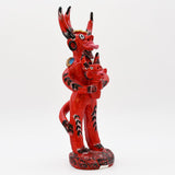 Diable à 3 cornes en terre cuite - Original de Prazeres Cota Diabo de três cornos 30cm - Prazeres Côta