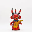 Diable à la guitare en terre cuite - Original de Prazeres Cota Diabo com guitarra 30cm - Prazeres Côta