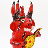 Diable et sa guitare en terre cuite - Original de Prazeres Cota Diabo com guitarra 30cm - Prazeres Côta