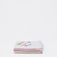 Doudou rose en coton aux motifs sardines portugaises Doudou en coton "Sardinhas" - Rose