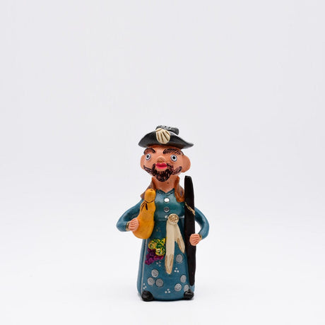 Figurine Saint François terre cuite I Julia Cota I Artiste portugaise Marques Pombal 25cm - Prazeres Côta