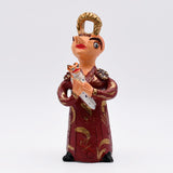 Figurine Saint François terre cuite I Julia Cota I Artiste portugaise São Antonio 25cm - Jùlia Côta