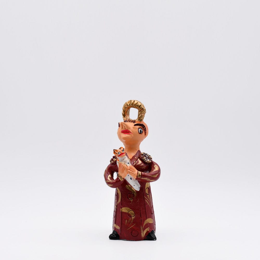 Figurine Saint François terre cuite I Julia Cota I Artiste portugaise São Antonio 25cm - Jùlia Côta