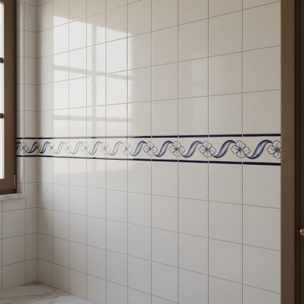 Frise pour panneaux d'azulejos Frise Azulejo 15x7.5cm