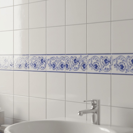 Frise pour panneaux d'azulejos Frise Azulejo 15x7.5cm
