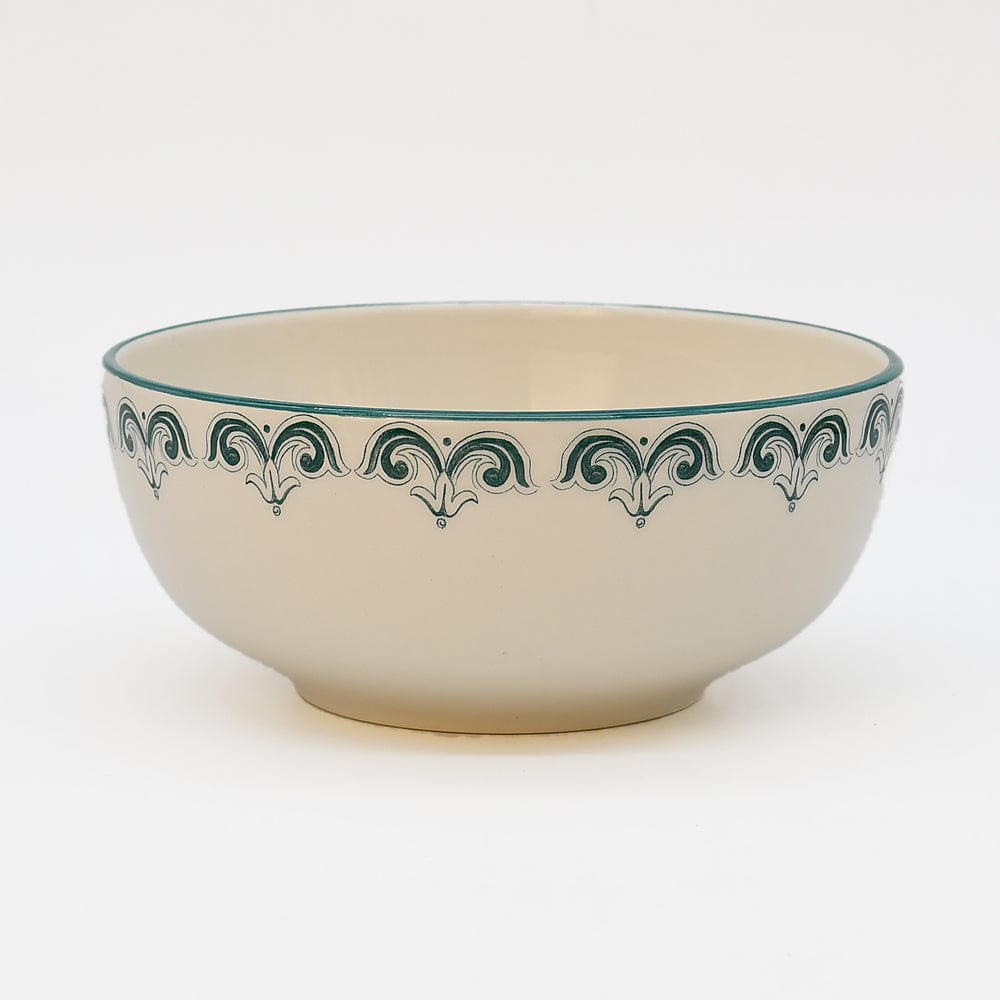 Grand bol en céramique aux motifs azulejos verts Grand bol en céramique "Brasão" 16cm - Vert