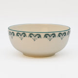 Grand bol en céramique aux motifs azulejos verts Grand bol en céramique "Brasão" 16cm - Vert
