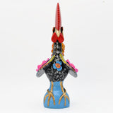 Grand Coq du Portugal noir en terre cuite Prazeres Cota Coq de Barcelos 40cm noir - Prazeres Côta