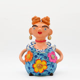 Grande figurine en terre cuite I Ar naïf du Portugal Boneca Barriguda 30 cm - Prazeres Côta