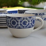 Grande tasse portugaise motifs azulejos Grande tasse en céramique "Padrão"