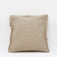 Housse de coussin beige en fibres recyclées écoresponsable Housse de coussin en fibres recyclées - Beige