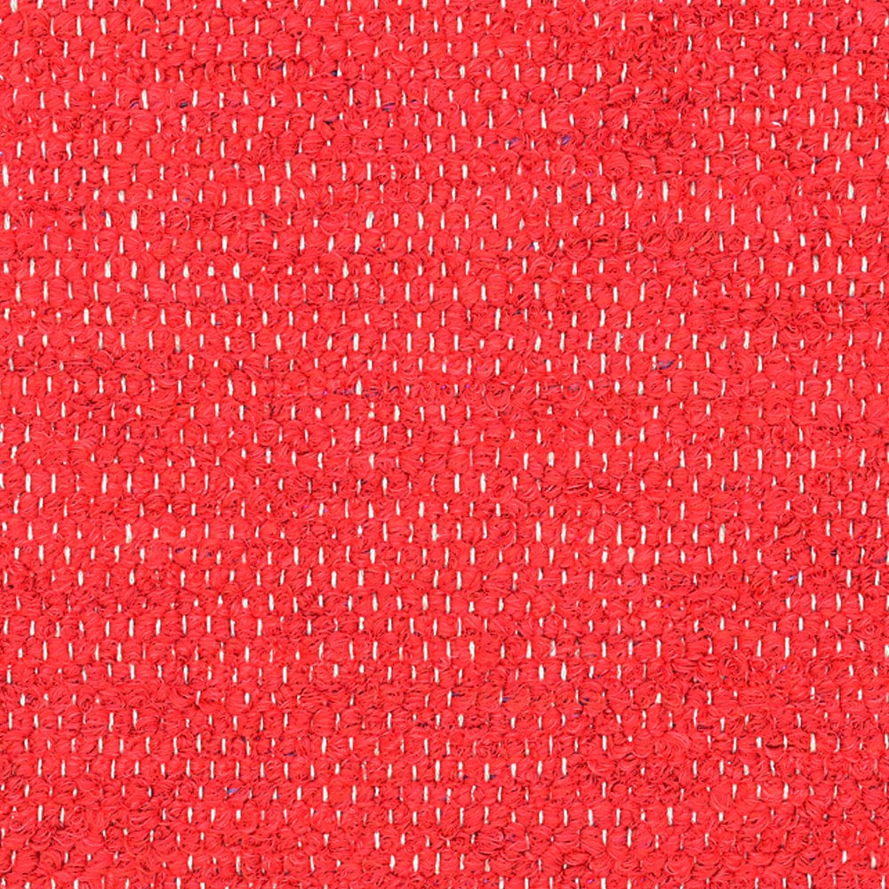 Housse de coussin rouge de grandes dimensions Housse de coussin artisanale 60x60 - Rouge