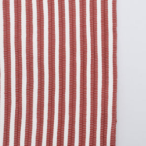 Housse de coussin tissée manuellement au Portugal Housse de coussin 60x35cm "Riscas"  - 8 couleurs Terracotta