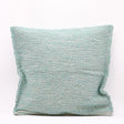 Housse de coussin vert d'eau de grandes dimensions Housse de coussin artisanale 60x60 - Vert d'eau