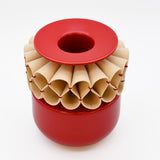 Jarra de Rufos – Jarre artisanale portugaise en faïence rouge Vase en céramique "A Jarra de Rufos" - Rouge