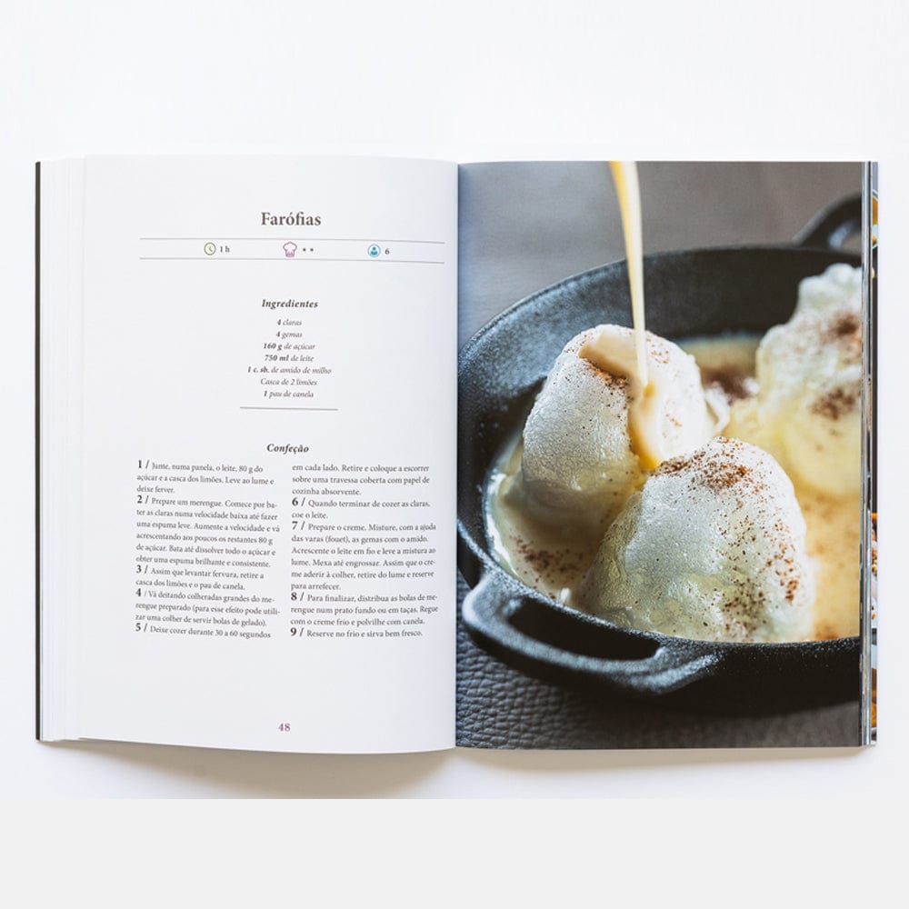 Livre de recettes de desserts portugais Livre "Délicieux Portugal"