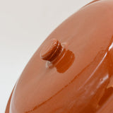 Marmite en terre cuite naturelle vitrifiée Marmite en terre cuite vitrifiée