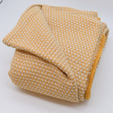 Maxi Plaid en coton Ochre Mezinas d'Aire Maxi Plaid en coton - Ochre