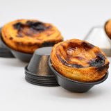 Moules à Pasteis de Nata Miniatures anti-adhésif - 8 pièces