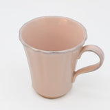 Mug rose en grès fin Mug en grès fin "Rosa"