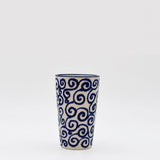 Mug Tourbillon bleu en céramique artisanale Mug “Redemoinho” - Bleu