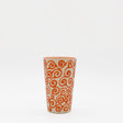 Mug Tourbillon orange & crème en céramique artisanale Mug “Redemoinho” - Orange