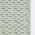 Nappe portugaise en coton motifs sardines vertes Nappe en coton "Sardinhas" - Vert