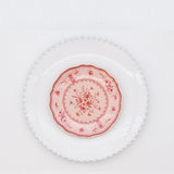 Pearl blanc 28cm + Vila rose 17cm Pearl blanc 28cm + Vila rose 17cm