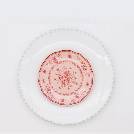 Pearl blanc 28cm + Vila rose 17cm Pearl blanc 28cm + Vila rose 17cm