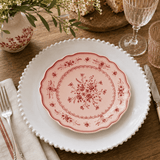 Pearl blanc 28cm + Vila rose 21cm Pearl blanc 28cm + Vila rose 21cm