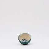 Petit bol de 8cm motifs azulejos verts portugais Petit bol en céramique "Brasão" 8cm - Vert