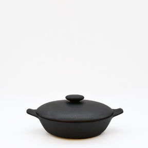 Plat à tapas en grès noir | Design portugais Plat à tapas en grès