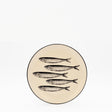 Plat apéritif céramique motifs sardinhas I Vente en ligne Assiette "Sardinhas" 20cm - Noir