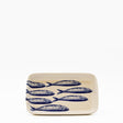 Plat apéritif céramique motifs sardinhas I Vente en ligne Plat "Sardinhas" 16cm - Bleu