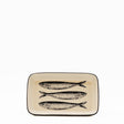 Plat apéritif céramique motifs sardinhas I Vente en ligne Plat "Sardinhas" 16cm - Noir