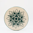 Plateau en céramique vert motifs azulejos version 1 Plateau en céramique "Brasão" - Vert