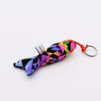 Porte clés en forme de sardine rose Porte clés "Sardinha" Rose
