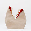Sac épaulière portugais en liège blanc Sac épaulière en liège - Blanc