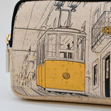 Sac panier en liège Doré et Rouge I Liège du Portugal Porte-monnaie en liège
