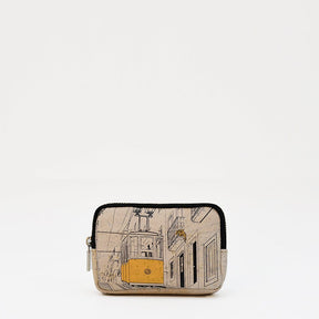 Sac panier en liège Doré et Rouge I Liège du Portugal Porte-monnaie en liège