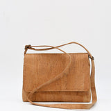 Sac pochette à bandoulière en liège naturel Sac pochette en liège