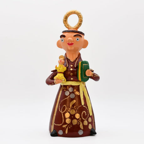 Saint antoine en terre cuite Prazeres Cota São Antonio 40cm - Prazeres Côta