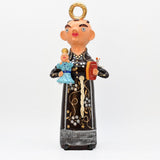 Saint antoine en terre cuite Prazeres Cota São António 50cm - Prazeres Côta